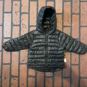 Black Compressible Quilted Jacket